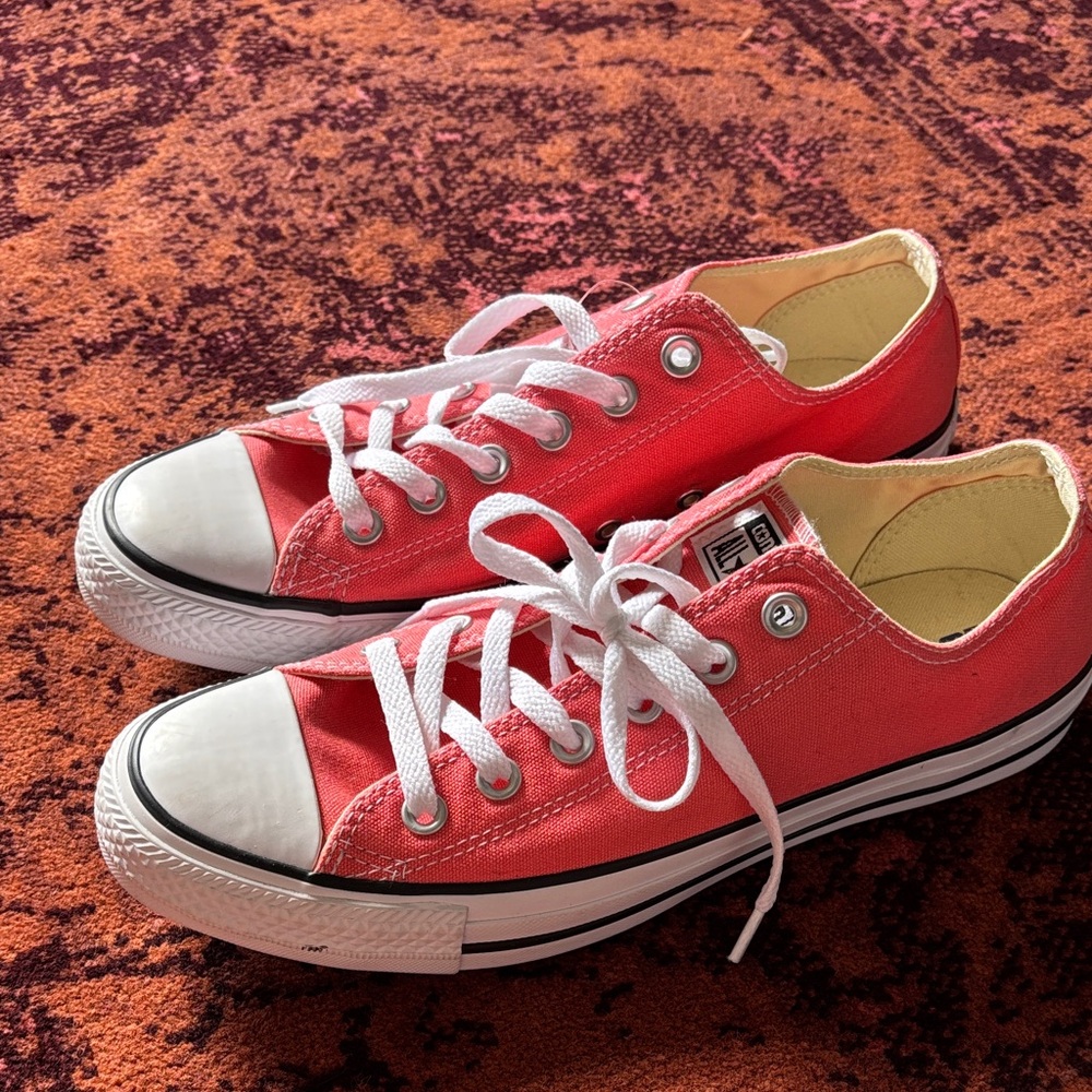Converse Classic Red Canvas Sneakers